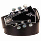 Guitar buckle belt (Guitar headstock design) guitarmetrics