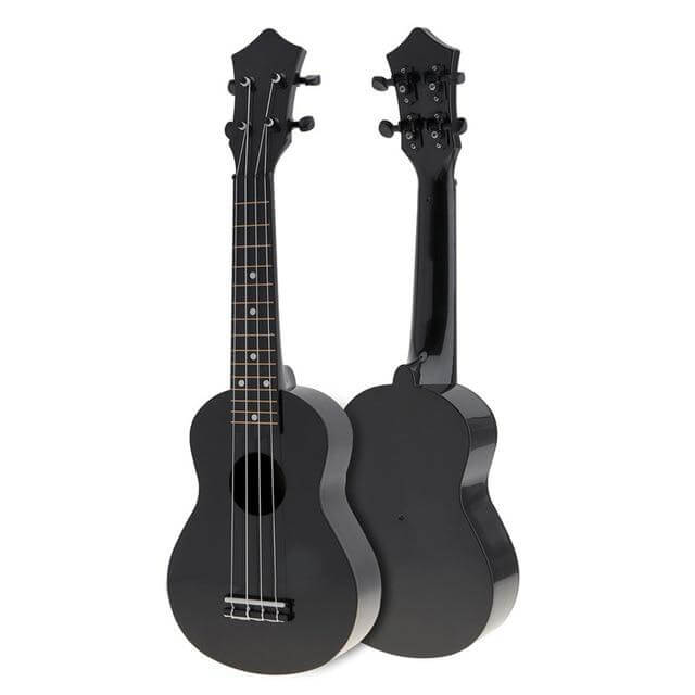 Hawaii™ best acoustic ukulele black 21 inches guitarmetrics