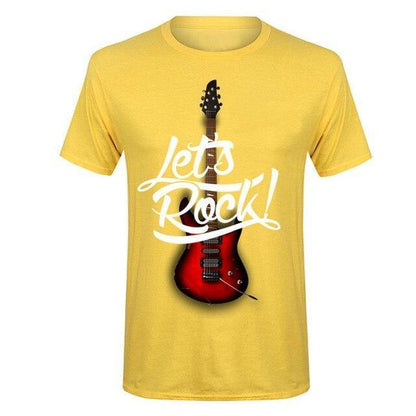 Let's Rock t shirt Costees™ 14 guitarmetrics
