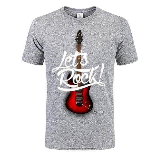Let's Rock t shirt Costees™ 3 guitarmetrics