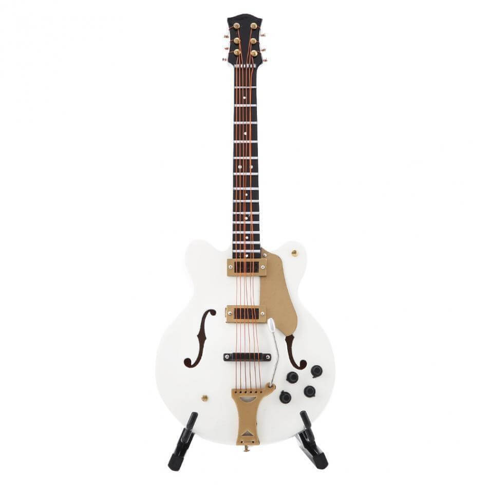 Mini electric guitar showpiece guitarmetrics