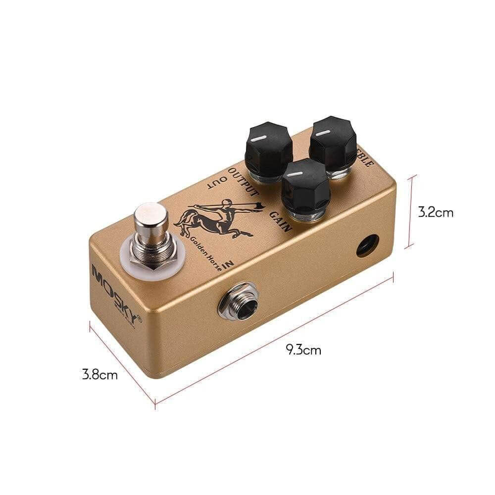 golden horse pedal MOSKY Golden Horse Overdrive Guitar Pedal