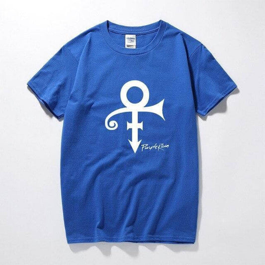 Prince Purple rain t shirt Teeshow™ Blue guitarmetrics