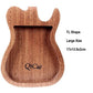 QiCai™ Wooden guitar pick holder and accessories case. Large TL guitarmetrics