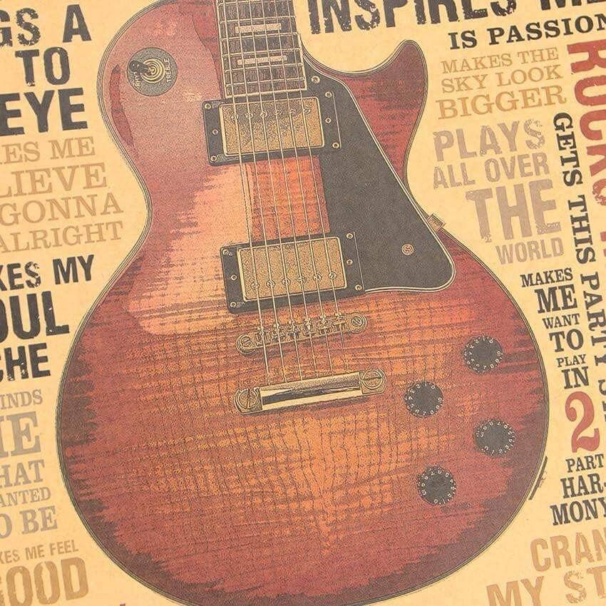 TIE LER Classic music Poster design guitarmetrics