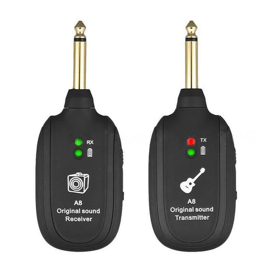 UHF™ wireless guitar transmitter and receiver system Default Title guitarmetrics
